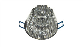 Downlight Led Kryształ 3 1*3W Biały Zimny