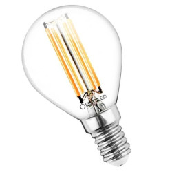 Żarówka LED E14 P40 4W = 40W 470lm 3000K Ciepła 360 Filament LUMILED