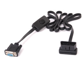 DB9 to OBD2 Cable With Switch