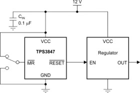 380-nA voltage monitor for 12-V rails