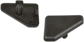 Zaślepka Zatyczka, kolor: Czarny, R30 x 30 mm, 6mm