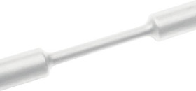 Heatshrink tubing, 2:1, (12.7/6.4 mm), PE, crosslinked, white, 309-21279