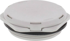 Wiska 10106593 EVPS 40 Zaślepka odporna na wstrząsy M40 tworzywo sztuczne szary błyszczący 10 szt.