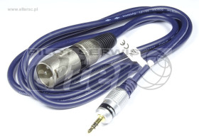 Kabel Jack AUX 3,5mm stereo - XLR żeński 1,5m