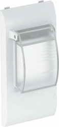 Rama pokrywy Instalacja automatów Modalnet OBO Bettermann, 6109932, biały, (S x W) 60 mm x 130 mm