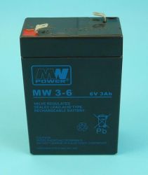 6V/3,0Ah 66x33x97 F1 MW AKUMU.AGM