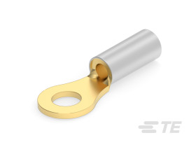 Zacisk oczkowy Ø , M3.5 (#6) nieizolowany Złoty TE Connectivity