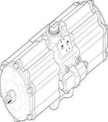 Siłownik obrotowy kąt: 90° Pojedyncza Festo