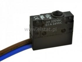 Przełącznik krańcowy trzpień 1NO+1NC;+ przew