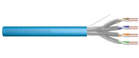 Kabel teleinformatyczny U/FTP kat.6a 4x2xAWG23 LS0H drut niebieski CPR: Dca-s1a,d0,a1 /500m/