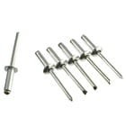 UM276.0412 Nity aluminiowe, zrywalne - nity o wymiarach: 4.0x12.5mm (grubość x długość) paczka 10 sztuk