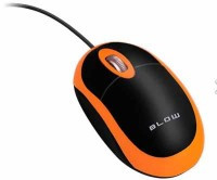 ATN-MYSZ5USB-P Przewodowa mysz optyczna podłączana pod port USB (pomarańczowa)