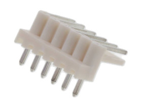 Molex Obudowa złącza pin męskiego na PCB Ilość pinów 6 Wymiary siatki: 2.5 mm 22051062 1 szt.