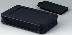 PMMA enclosure, (L x W x H) 73 x 117 x 24 mm, black (RAL 9005), IP40, A9052219