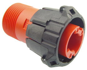 Wtyk Din 1 -pinowe Męski Montaż na kablu 48 V DC