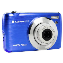 AgfaPhoto Realishot DC8200 Aparat cyfrowy 18 MPx Zoom optyczny: 8 x niebieski Akumulator, Torba Nagrywanie w Full-HD, Zi