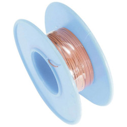 TRU COMPONENTS 1564484 Winding Wire 1x0.02mm&#xB2; Red 15m Electromagnetic Use
