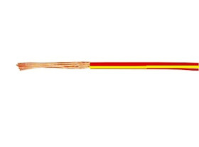 Przewód instalacyjny X05V-K 0,75 zółty/czerwony 4512312S /250m/