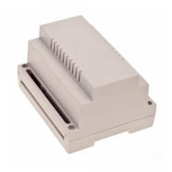 DIN-6 obudowa modułowa na szynę DIN; 107x89x66