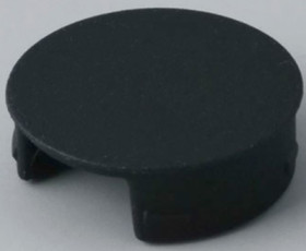 Front cap, nero, CK, for rotary knobs size 20, A3220009