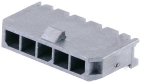 Molex Listwa kołkowa, męska, do wbudowania, standardowa Ilość pinów 5 Wymiary siatki: 3.00 mm 436500509 1 szt. taśma na