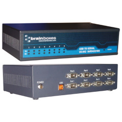 Brainboxes US-842 8 Port RS422/485 USB to Serial Adapter