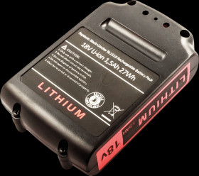 82827 Battery for Black&amp;Decker tools, 18 V