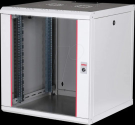 26210175 19-inch wall-mounted housing, 12 U, depth 600 mm