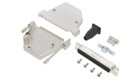 Dtsl-Rgljss-62Fhsl D-Sub Hd Żeńskie Kątowe 45 Lutowanie Na Przewód Pin 62