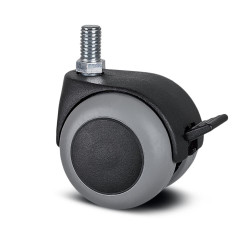 Koło samonastawne średnica kabla 50mm Tente 40kg wysokość całkowita 59mm