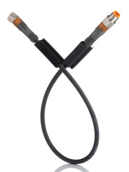 Przewód czujnik-siłownik Złącze A M8 liczba rdzeni 3 długość 300mm Rodzaj A Męskie Złącze B M8