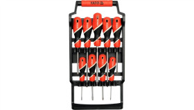 Zestaw Wkrętaków Płaskich I Krzyżowych Na Stojaku 9 Sztuk