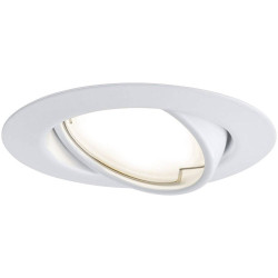 Paulmann 93413 Base Flush Mount Light 5W LED White Matt Finish Robust Metal