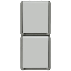 Siemens 5UB4723 Switch Range Grey 2x Instabus EIB Data Bus 190/21