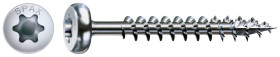 SPAX 880930140050070 R 88093 Ruko m.Spitze/T-STAR Wkręt do drewna z łbem kulistym 5 mm 70 mm Torx, Imbus okrągły stal cy