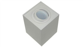 Oprawa Sufitowa Siroco White Ruchoma Prostokąt Alu