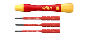Zestaw różnorodnych wkrętaków Wiha Phillips, Pozidriv, Slotted 3 szt.