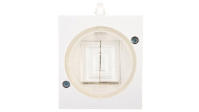 Lambda Łącznik Hermetyczny Świecznikowy Ip44 Biały Łnh-2L/00