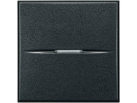 AXOLUTE Wyłącznik krzyżowy 2 modułowy AXIAL antracyt HS4004/2 LEGRAND