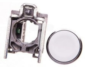 Przycisk sterowniczy 22mm bialy 1NO z samopowrotem XB4-BA11