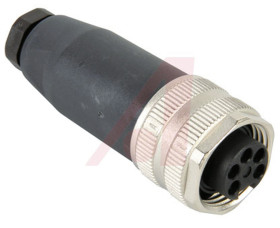 Złącze wielostykowe przemysłowe 5-pinowe Montaż na kablu Wtyczka Turck