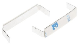 Spinka do kabli Zacisk rozwierany, materiał: Aluminium, Samoprzylepny, 44 x 9.8 x 12.2mm, RS PRO