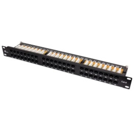 Patch panel UTP kat. 6, 48 portów (PGF-6UTP48-B9) GETFORT