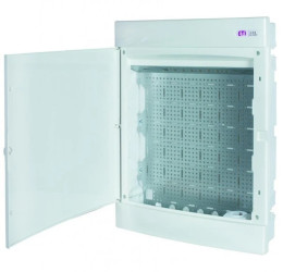 Obudowa podtynkowa MEDIA wyposażona w płytę i gniazdko ECM 3X18PO MEDIA 001101318