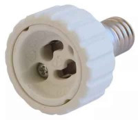 ZAR-OPR14-GU10 Gniazdo przejściówka: gwint E14 - gniazdo GU10