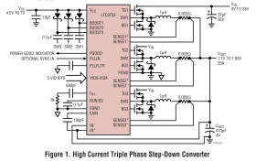 3-Phase, 5-Bit VID, 600kHz, Synchronous Buck Switching Regulator Controller