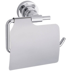 tesa 40288-00000-00 LUUP toilet roll holder Adhesive metal with lid