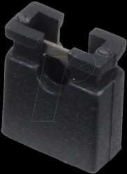 149-1-002-F0-XS Jumper 2.54 mm, open, black