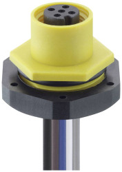 Lutronic 1220 05 T20CW102 0,5m Złącze czujnika/aktuatora do zabudowy M12 złącze żeńskie do wbudowania Ilość pinów: 5 1 s