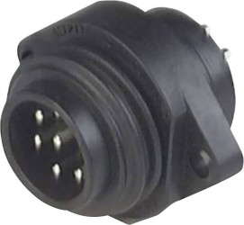 Złącza wtykowe do napięcia sieciowego Hirschmann 932 326-100-100 CA 6 GS, Ilość styków: 4 (3 + PE), 1 szt.